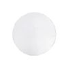 Sølvfarget kakeunderlag med diameter 20 cm
