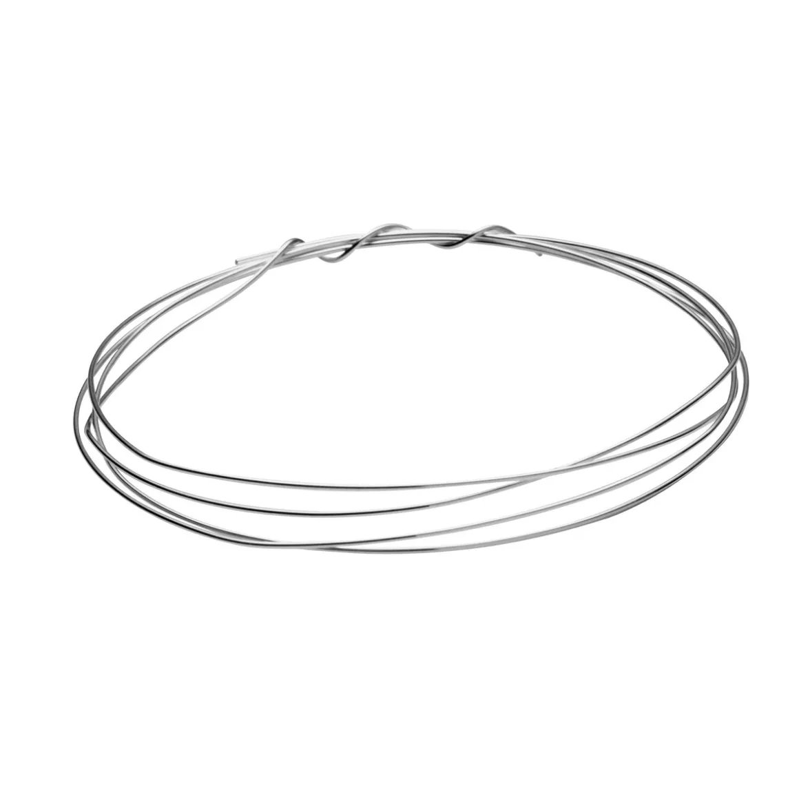 Sølvtråd – 925 sterlingsølv Ø 0,8 mm, 1 m lang