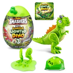 Smashers Mini Jurassic Light-Up Dino – samle alle 3