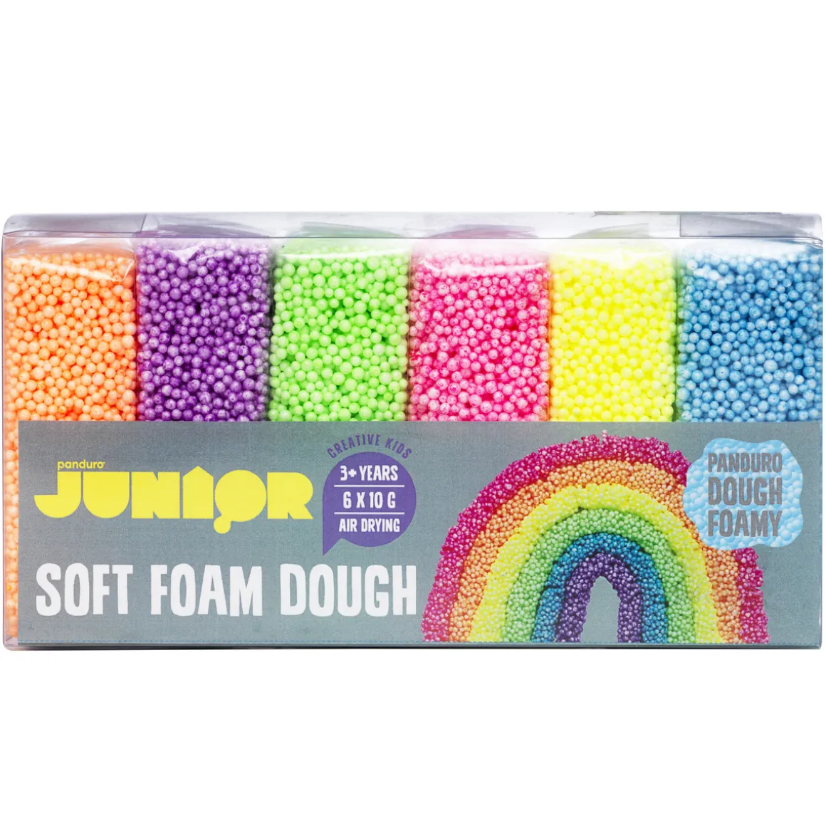 Soft Foam Dough 6-pk