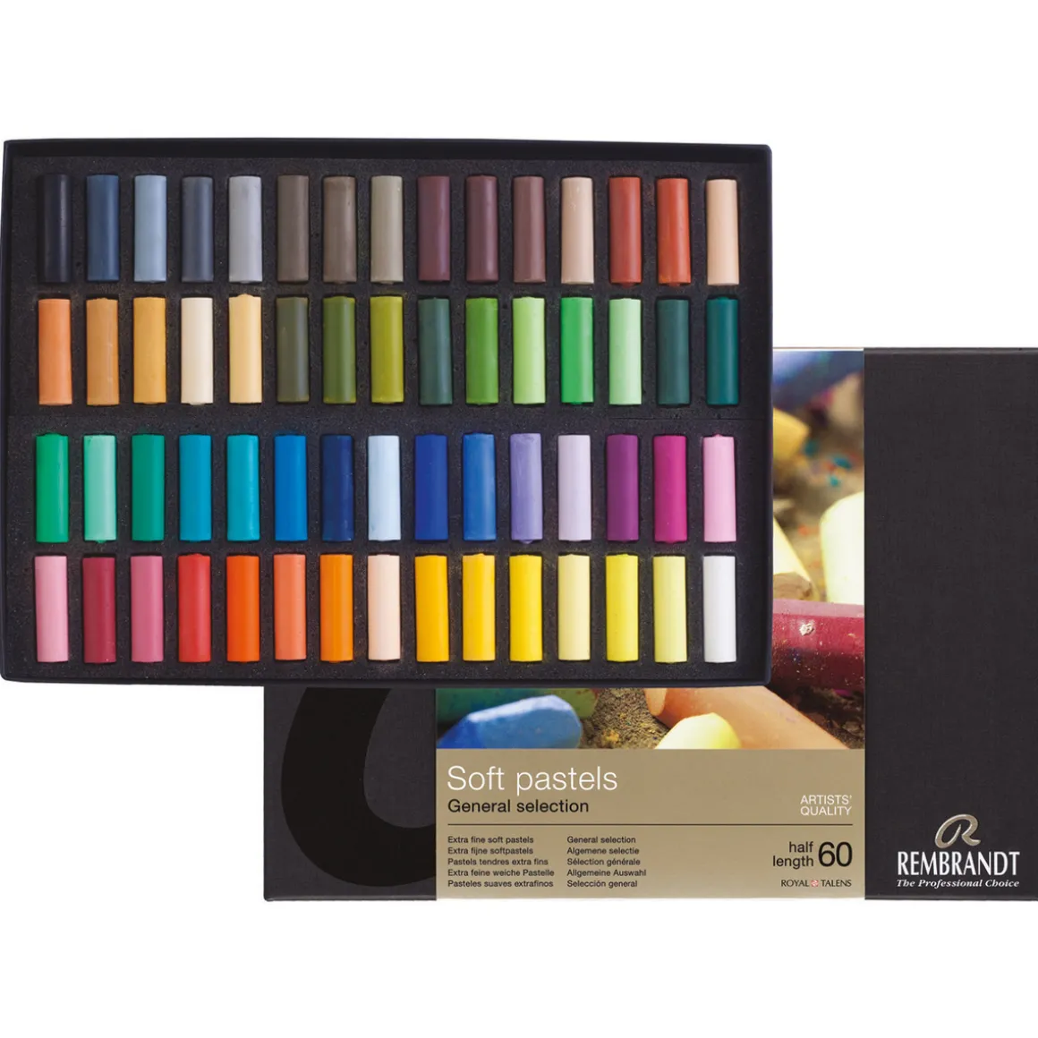 Soft Pastel 60stk Halvkritt