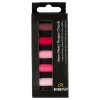 Soft Pastel Warm reds 5 stk.