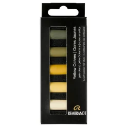 Soft Pastel Yellow ochres 5 stk.