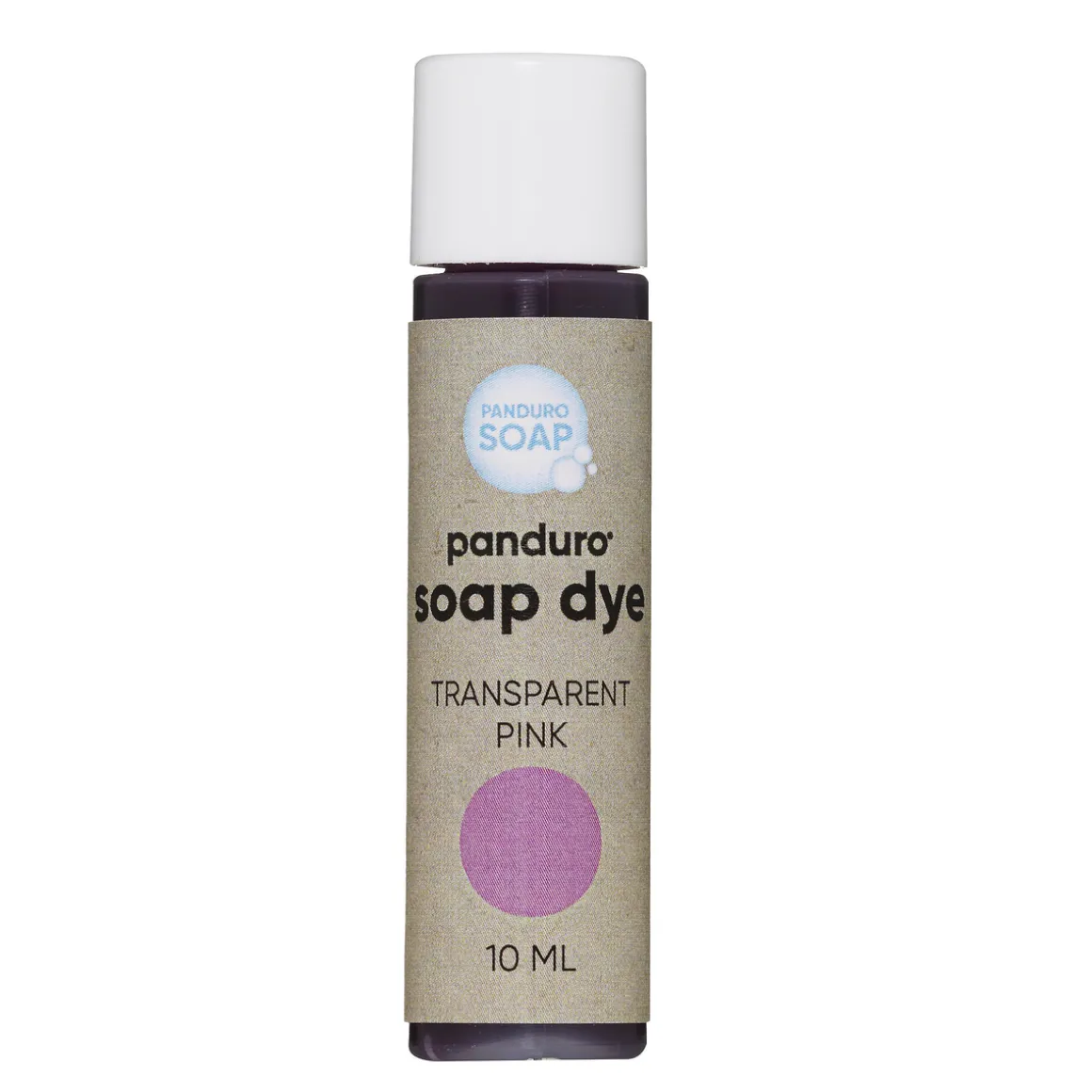 Såpefarge transparent rosa