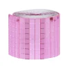 Speilmosaikk av rosa glass på rull, selvklebende, 800 stk. 5×5 mm ruter