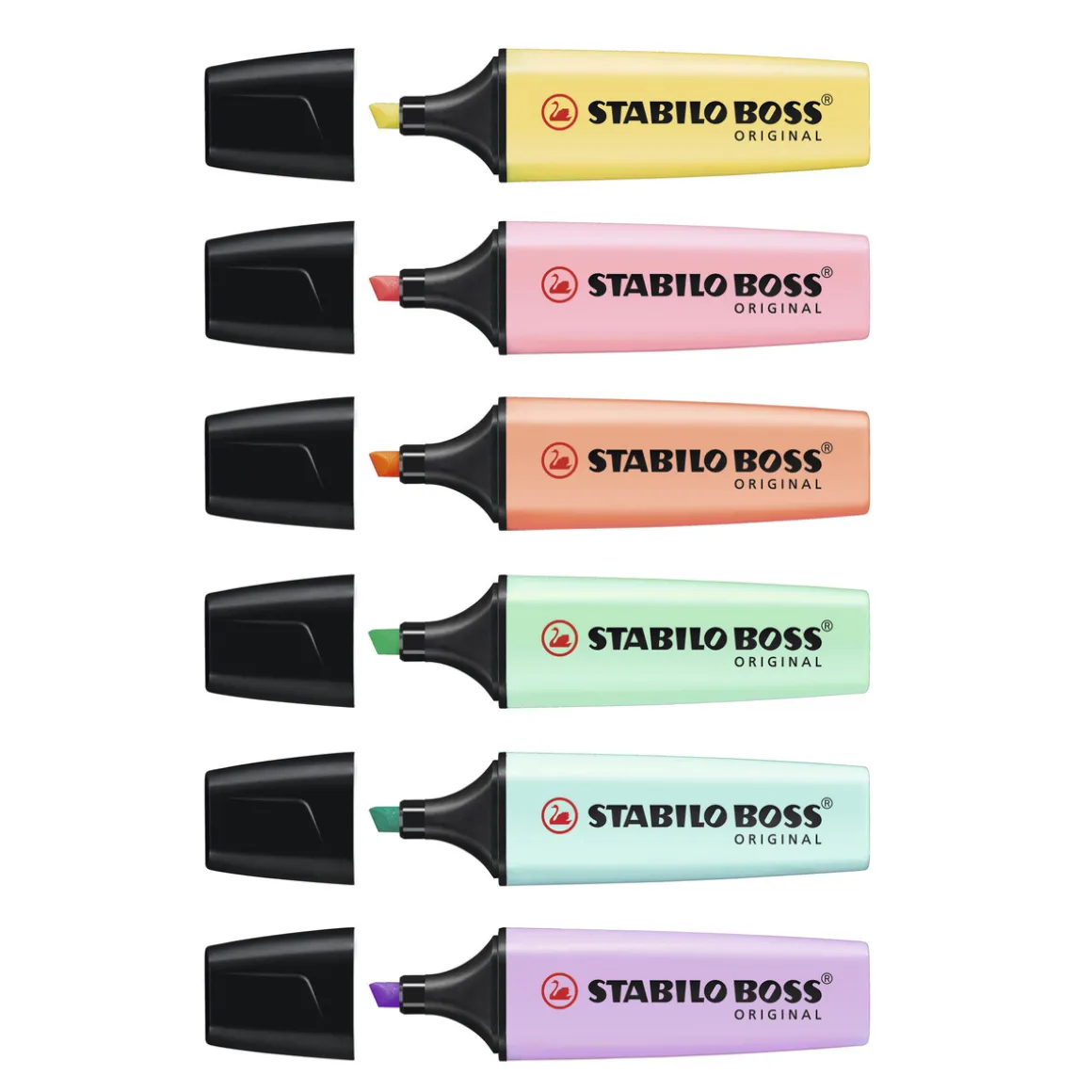 Stabilo Boss Pastell 6-pk