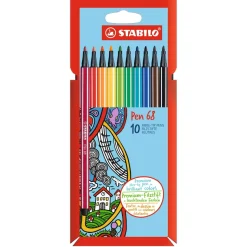 Stabilo Pen 68 Basic 10-pk
