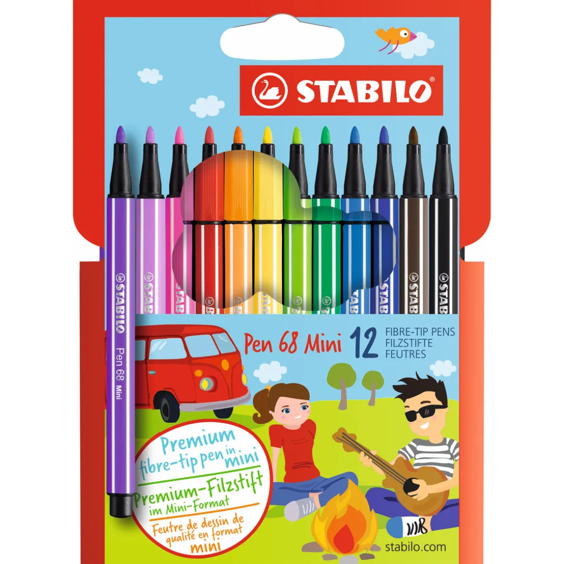 Stabilo Pen 68 Mini set 12p