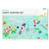 Startsett for hobbyaktiviteter, pastellfargede hobbytilbehør for morsom kreativitet!