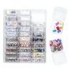 Stor boks med 30 blandede perler