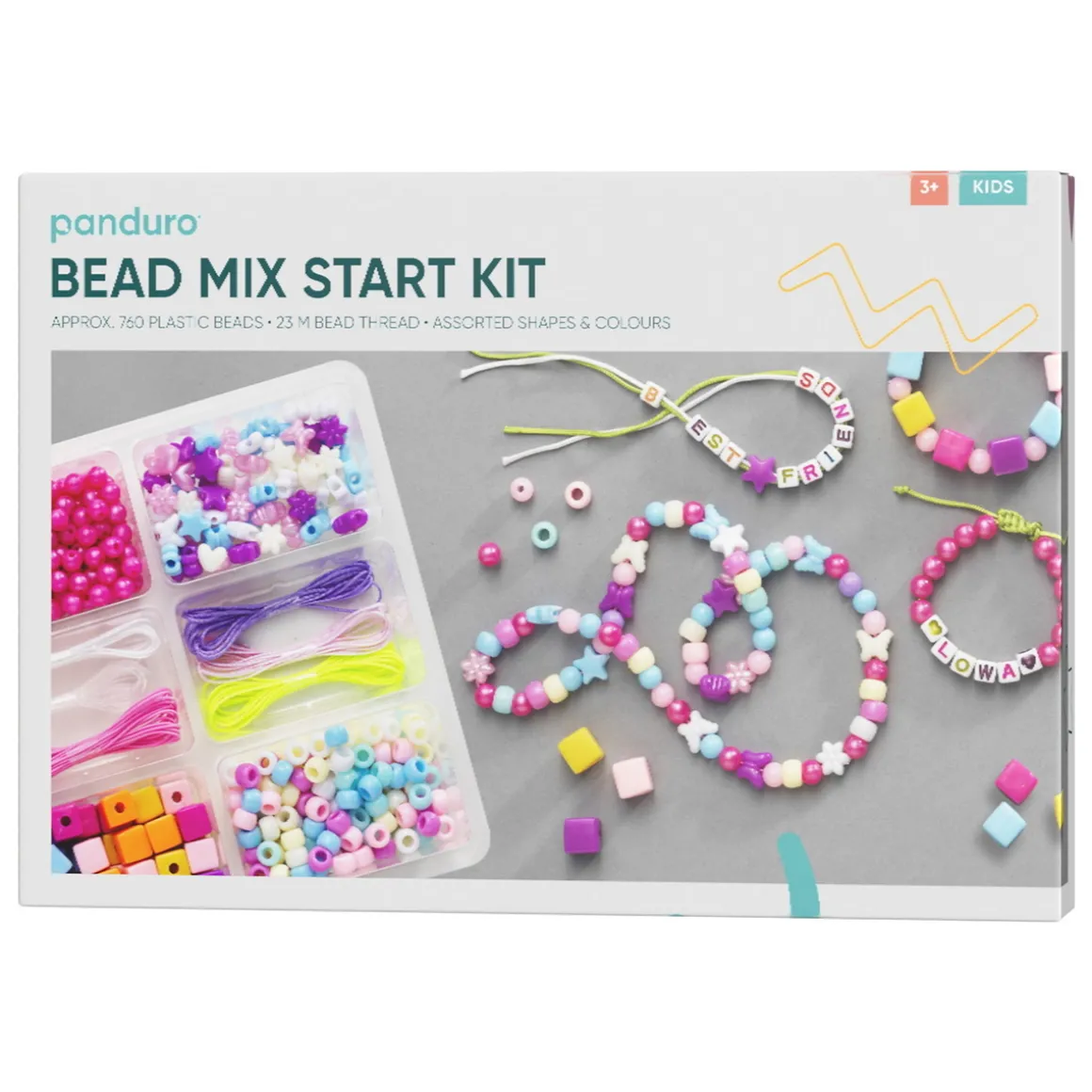 Store begynnersett med perler