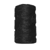 Striesnor Sort 60 m/6-tråders