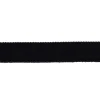 Strikkbånd Sort 6 mm/10 m