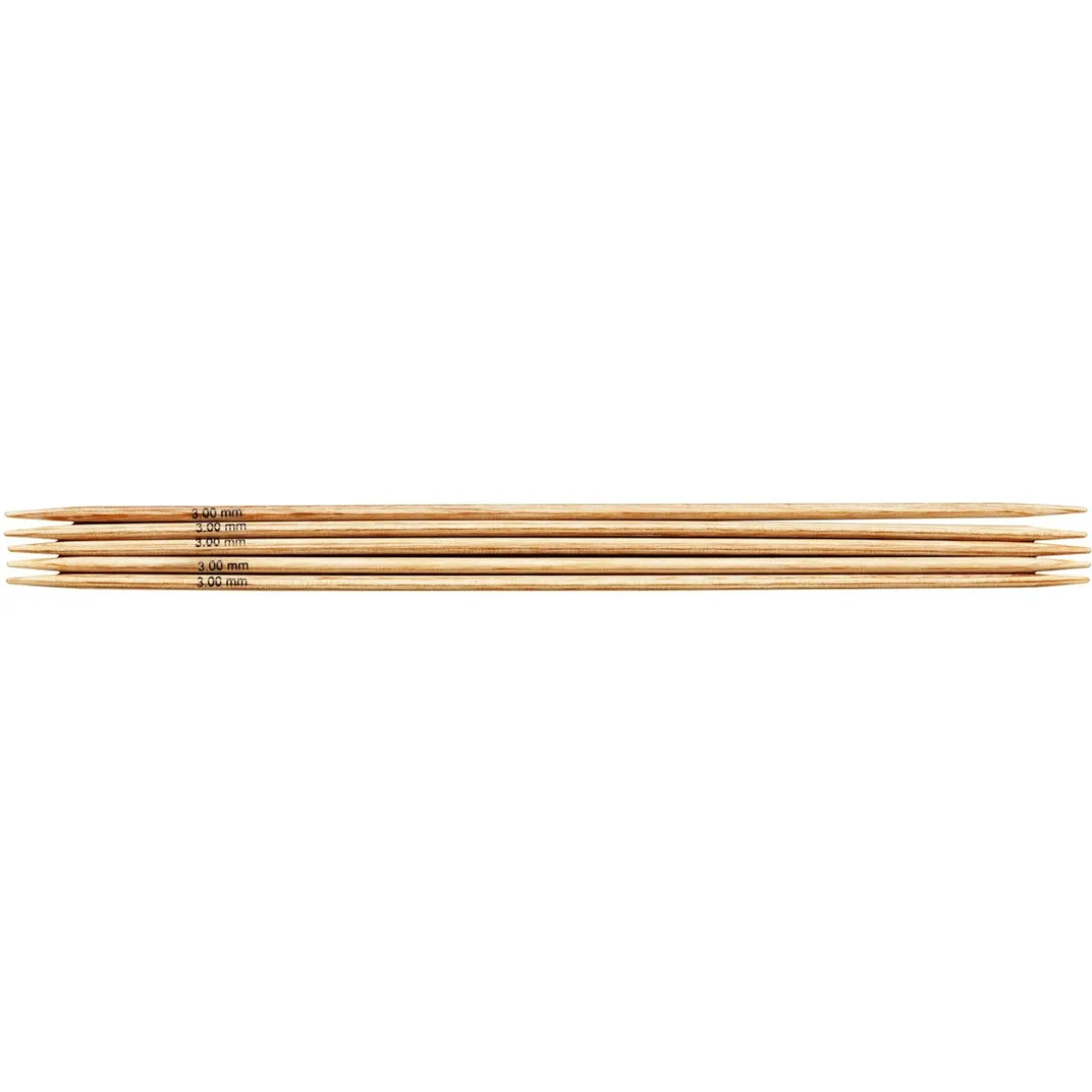 Strømpepinner bjørk 20 cm 3,0
