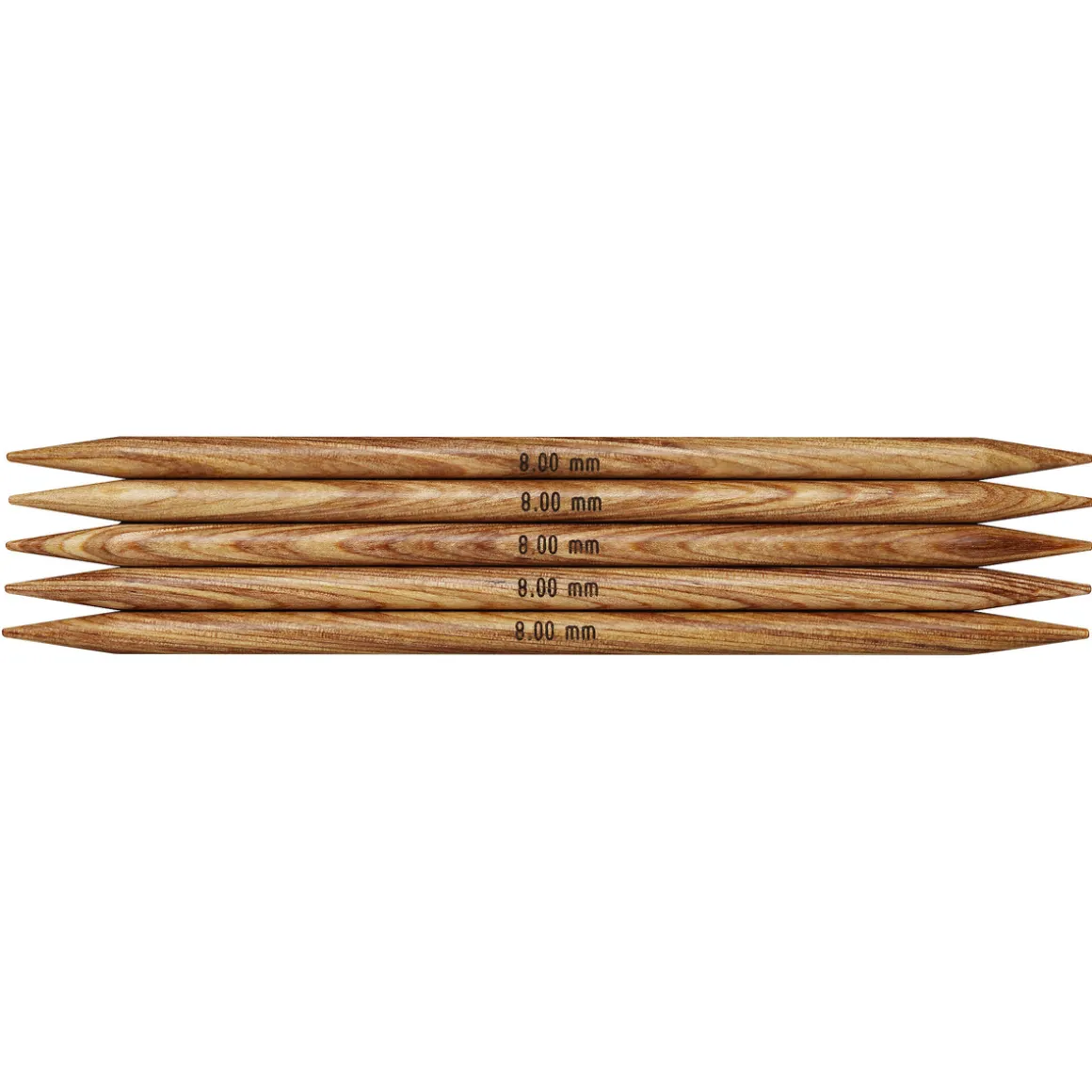 Strømpepinner bjørk 20 cm 8,0