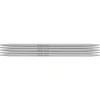 Strømpepinner, 5 stk. Lengde 20 cm Ø5,0 mm – aluminium