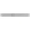 Strømpepinner, 5 stk. Lengde 20 cm Ø4,5 mm – aluminium