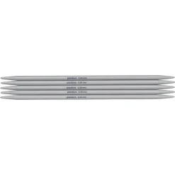 Strømpepinner, 5 stk. Lengde 20 cm Ø5,5 mm – plast