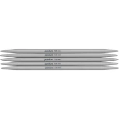 Strømpepinner, 5 stk. Lengde 20 cm Ø7,0 mm – plast