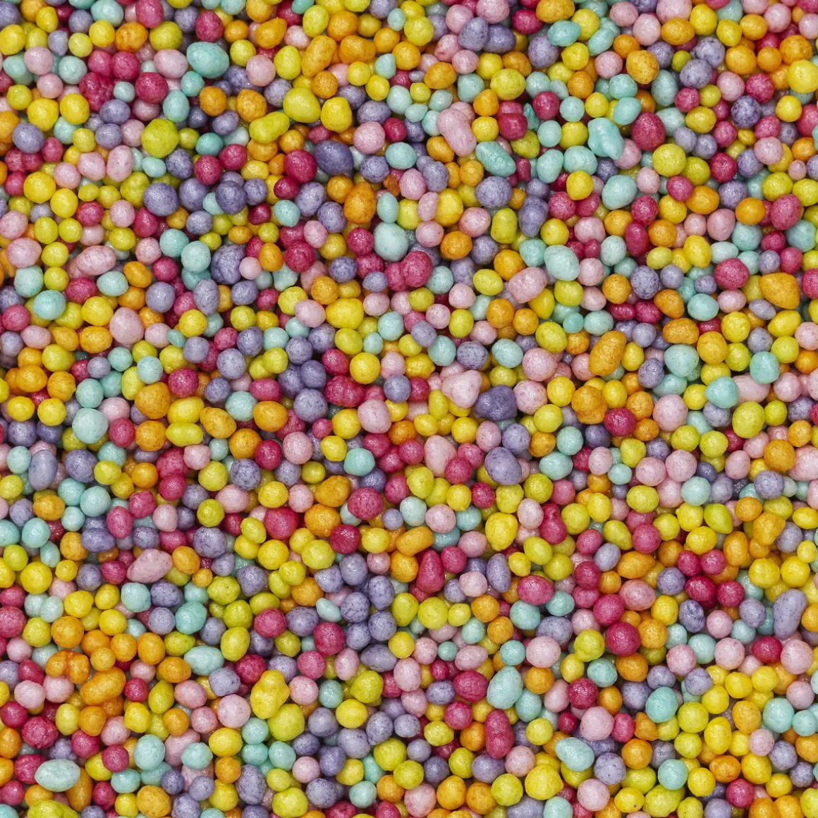 Strøsselmiks 40 g, miks med minikuler i fruktfarger