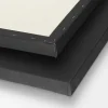 Svart 3,7 cm dypt lerret / maleduk – 70x100 cm