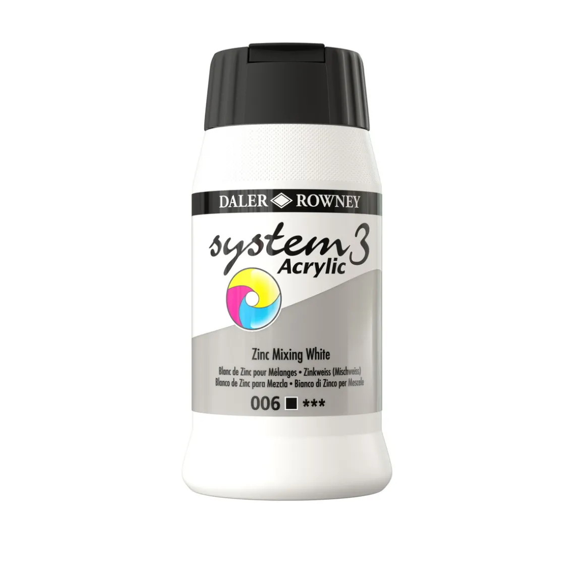 System3 500 ml Zinc Mix White