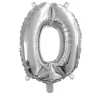 Tallballong 1 sølv 32 cm