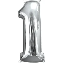 Tallballong 1 Sølv foil