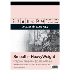 Tegneblokk Heavy Weight A4