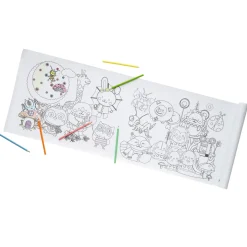 Tegnerull Cute Animals, fargelegg søte dyr – rullen er 40×300 cm