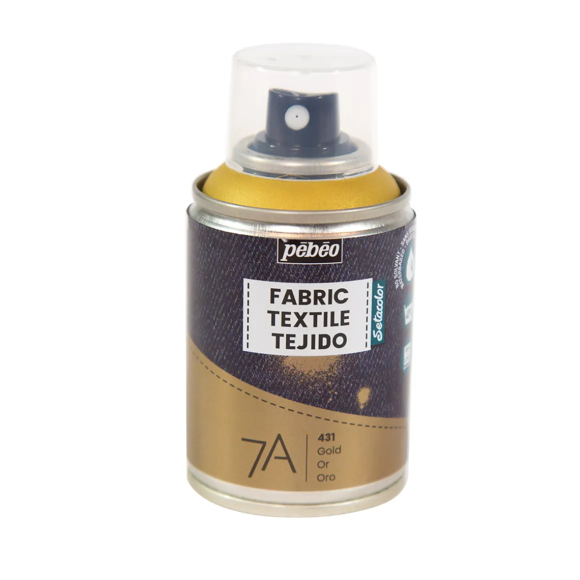 Tekstilspray 7A 100ml Gull
