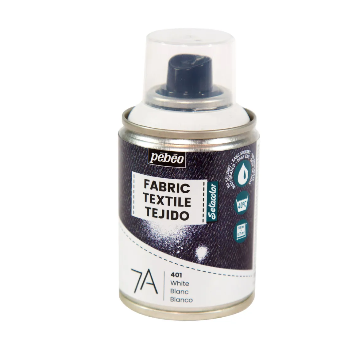 Tekstilspray 7A 100ml Hvit