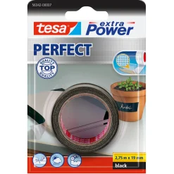 Tesa Extra Vevteip 19mm Svart