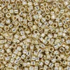TOHO-perler 11/0 – aluminium metallic, PF558 PF galvanised aluminium
