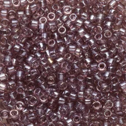 TOHO-perler 11/0 – ametyst glans, 110 Transparent lustered light amethyst