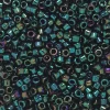 TOHO-perler 11/0 – grønn metallic, 84 Metallic iris green & brown
