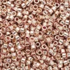 TOHO-perler 11/0 – gullsølv metallic, PF552 PF galvanized sweet blush
