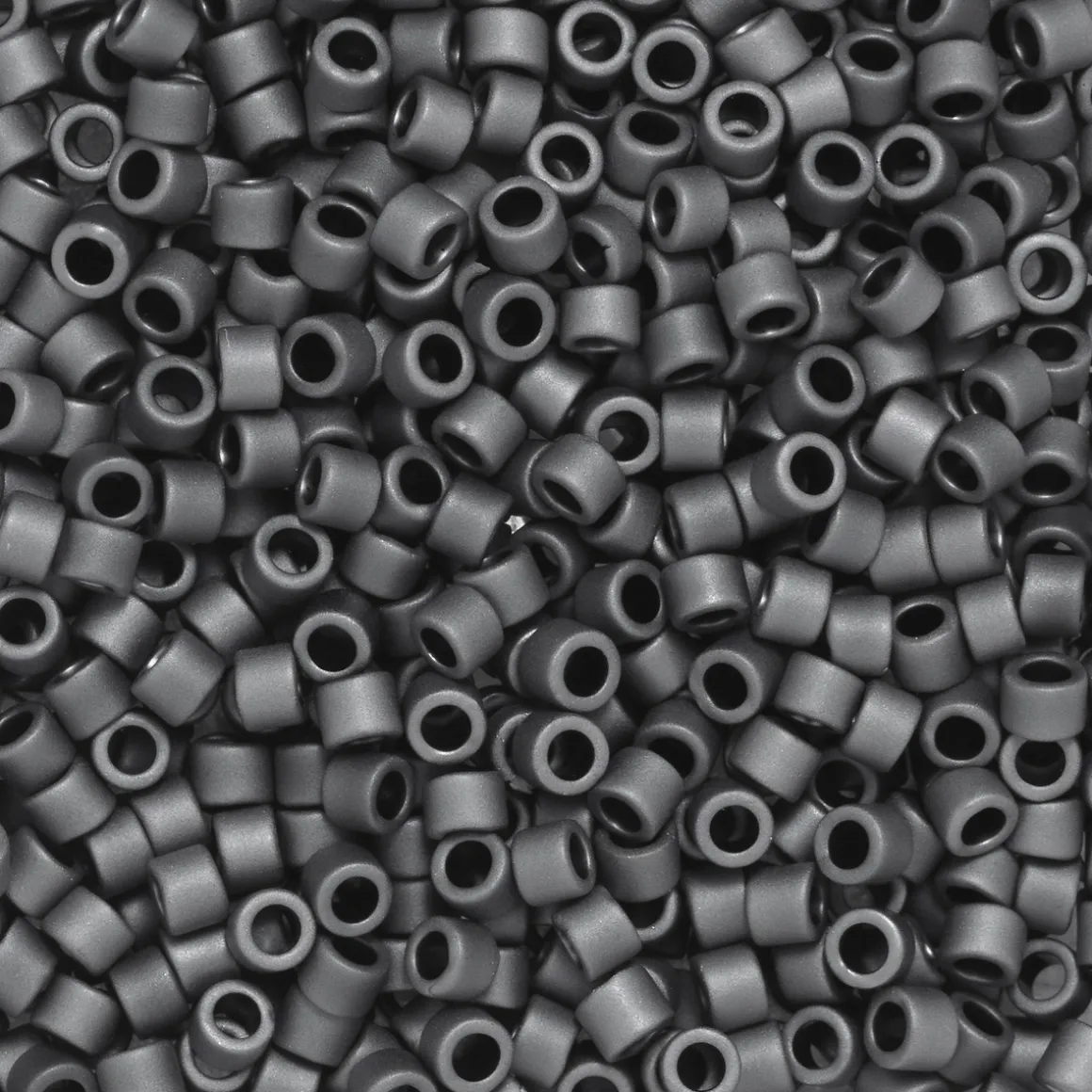 TOHO-perler 11/0 – jerngrå matt, 612 Matte gun metal