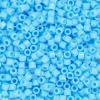 TOHO-perler 11/0 – lyseblå blank, 43 Opaque frosted blue turquoise