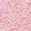 TOHO-perler 11/0 – lyserosa rainbow, 780 IC rainbow crystal/bubble gum-lined