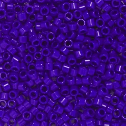 TOHO-perler 11/0 – marineblå blank, 48 Opaque navy blue