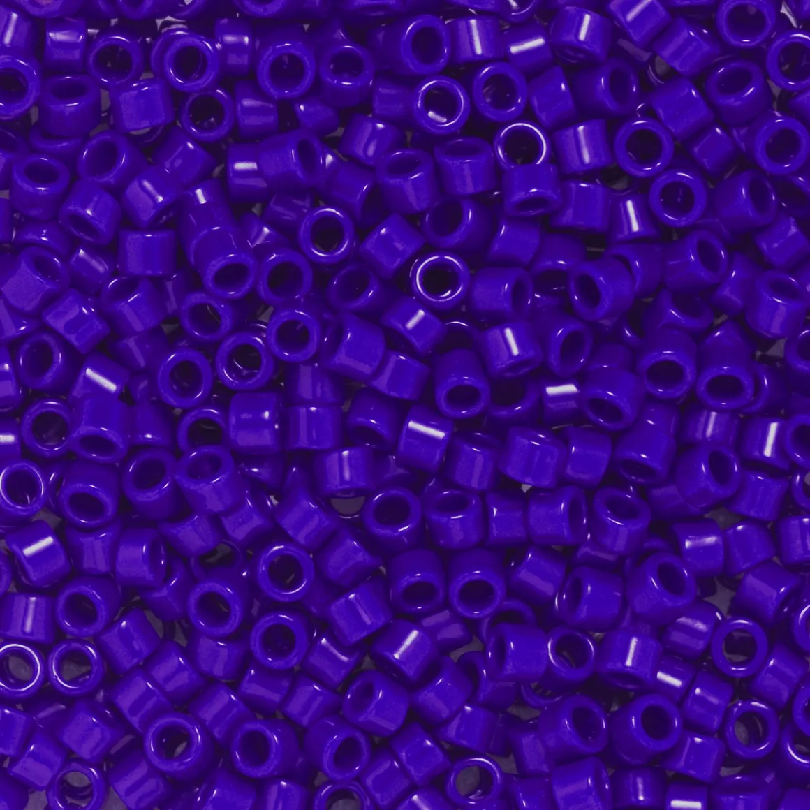 TOHO-perler 11/0 – marineblå blank, 48 Opaque navy blue