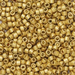 TOHO-perler 11/0 – PF557F Permanent Finish Matte Galvanized Starlight
