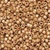 TOHO-perler 11/0 – rødbeige metallic, PF551F PF galvanized matte rose gold