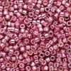 TOHO-perler 11/0 – rosa metallic, PF553 PF galvanized pink lilac