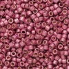 TOHO-perler 11/0 – rosa metallic matt, PF553F PF galvanized matte vintage rose