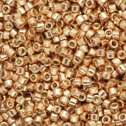 TOHO-perler 11/0 – roségull metallic, PF551 PF galvanized rose gold