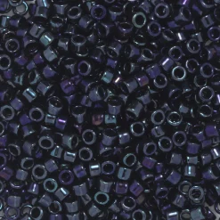 TOHO-perler 11/0 – svartoljet metallic, 82 Metallic nebula