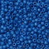 TOHO-perler runde 11/0 – blå, 43D Opaque cornflower