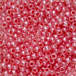 TOHO-perler runde 11/0 – glansrosa, S-911 Ceylon Pink